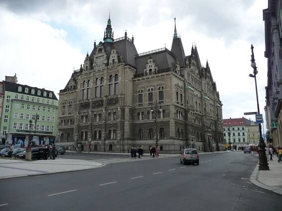Vyhlídka na Liberecké radnici - Radnice