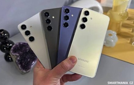 Samsung Galaxy S24 ve čtyřech barevných variantách