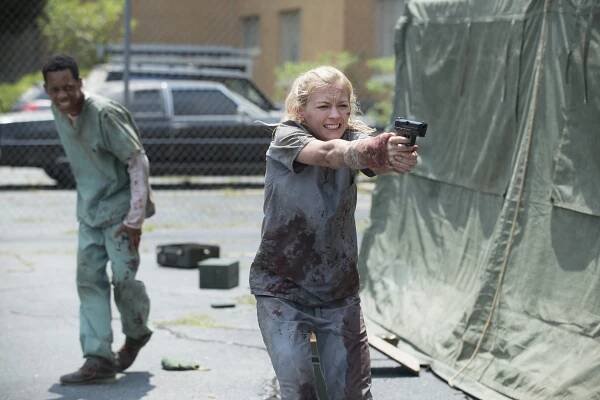 Živí mrtví - Bezpráví a pořádek - Z filmu - Emily Kinney