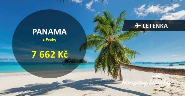 Nejlevnější PANAMA - Honzovy letenky