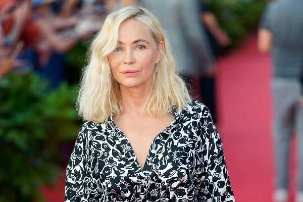 Emmanuelle Beart attends the short movie awards red carpet during Day Three of the 37th Cabourg Film Festival on June 16, 2023 in Cabourg, France