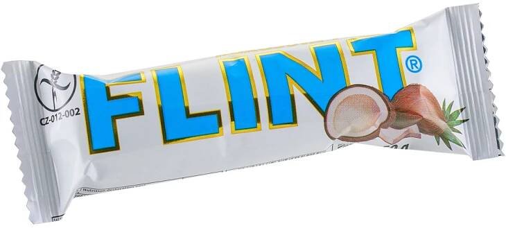 FLINT tyčinka s bílou polevou 50 g