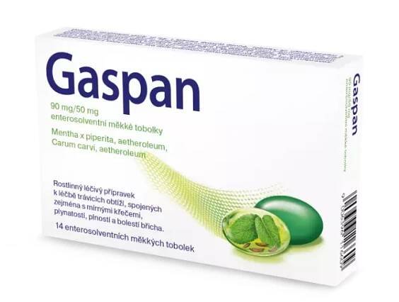 GASPAN POR 90MG/50MG CPS ETM 14