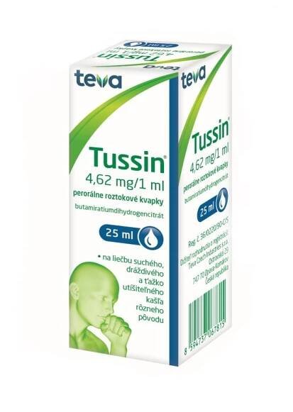 TUSSIN 25 ml - skladom