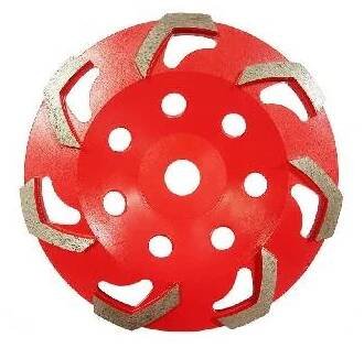 Kotouč brusný diamantový na beton 180mm, 22,2mm, L-SHAPE MAR-POL 0.819 Kg HOBY Sklad3 M08796 (M08796 HOBY Sklad3 180mm, 22,2mm)