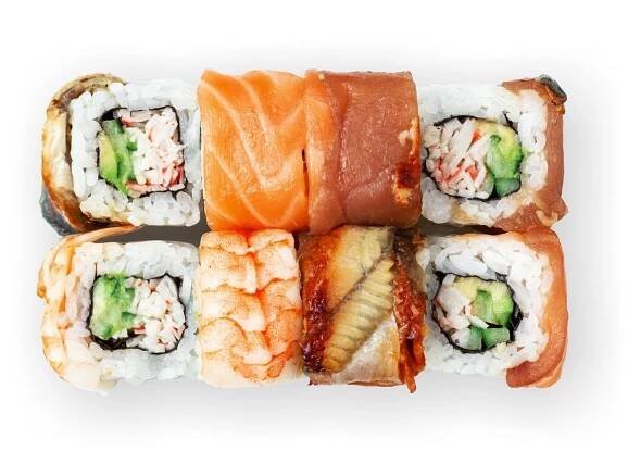  Rainbow roll