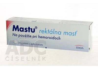Mastu rektální mast s aplikátorem 30 g