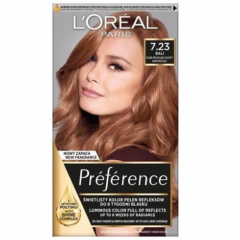 L'Oreal Paris Recital Preference Barva na vlasy 7.23 Bali