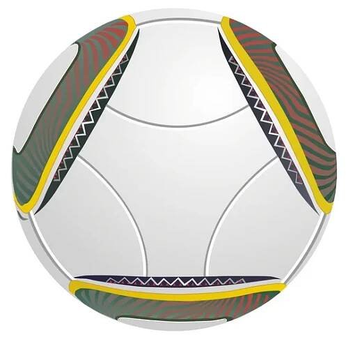 Fotbalový míč — Stock obrázek