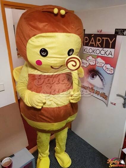 PartySaurus - Maskot včela
