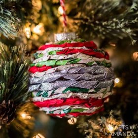 Twisted Paper Ornaments