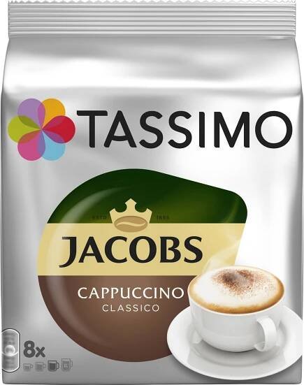 TASSIMO Cappuccino Jacobs 135 Kč