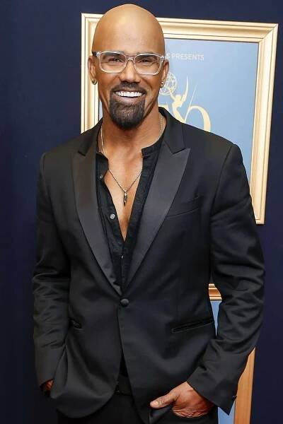 Shemar Moore poses in the press room during the 50th Daytime Emmy Awards at The Westin Bonaventure Hotel & Suites, Los Angeles on December 15, 2023 in Los Angeles, California.