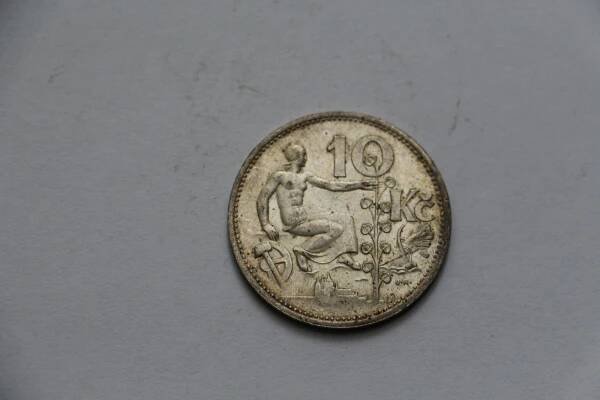 10 kč mince 1932 - Numismatika
