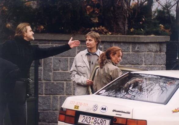 Dobrá čtvrť - Narozeniny k nezaplacení - Z filmu - Milan Bahúl, Přemysl Boublík, Vilma Cibulková