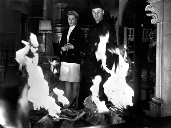 EYE OF THE DEVIL, Deborah Kerr, Donald Pleasence, 1966