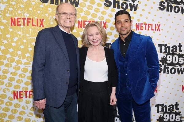 That 90's Show S1 premiere at Netflix Tudum Theater on January 12, 2023 in Los Angeles, California - Kurtwood Smith, Debra Jo Rupp, Wilmer Valderrama - Zlatá devadesátá - Série 1 - Z akcí