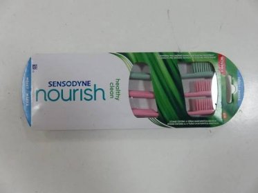 Nové zubní kartáčky Sensodyne Nourish Healthy White Soft