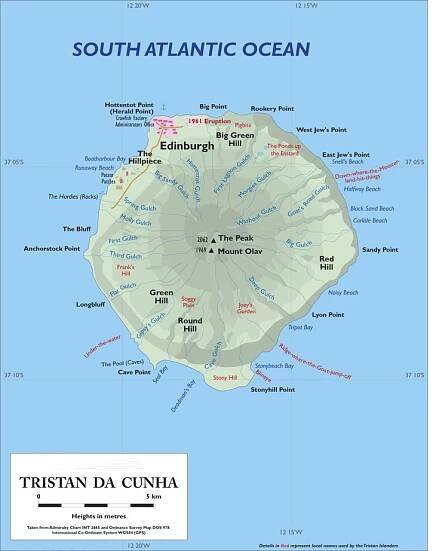 Tristan da Cunha Island