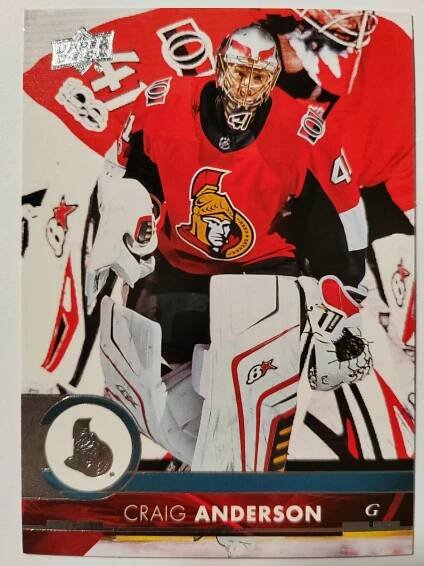 Craig Anderson - Ottawa Senators