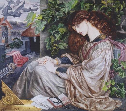Dante Gabriel Rossetti: Pia de' Tolomei, c. 1868