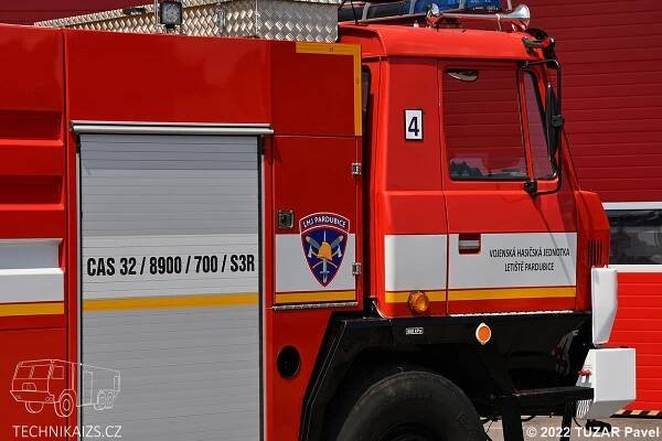 VHJ letiště Pardubice - CAS 32 - Tatra 815 - TECHNIKAIZS.cz