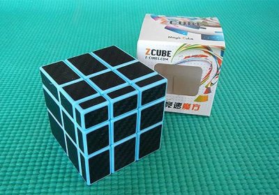 Mirror Z-Cube Carbon modrý | CubeMania.cz