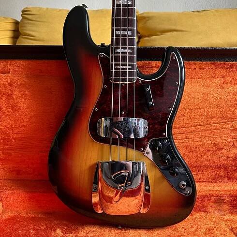 1968 Fender Jazz Bass 3TSB Original - 2