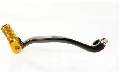 ACCEL řadící páčka (řadička) SUZUKI RM 250 89-08 hliníková, barva černá, koncovka zlatá (2 od 535 Kč - Heureka.cz