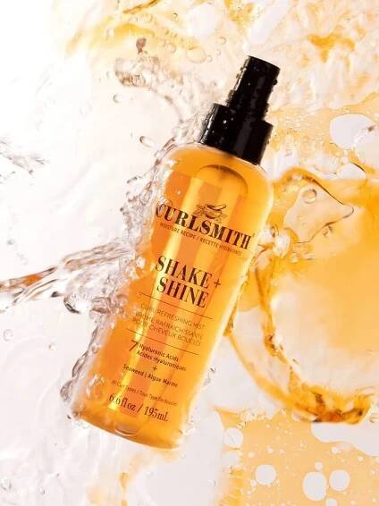 Curlsmith Shake & Shine – Revitalizační refresher na kudrny 195 ml