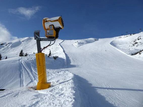 Efficient snow production on the Lawinenstein slopes