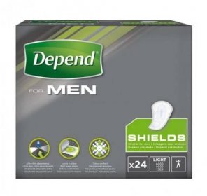 Depend For Men 1 vložky pro muže 24 ks