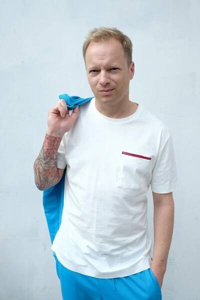 Maciej Stuhr - Polityka - Z natáčení