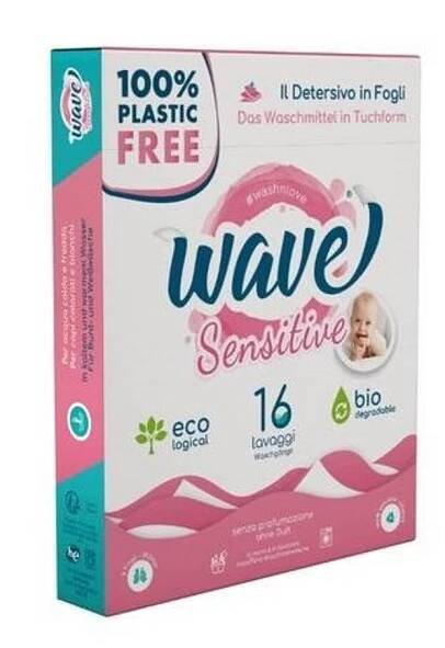 WAVE Proužky prací s jemnou vůní Klasik na 16 praní