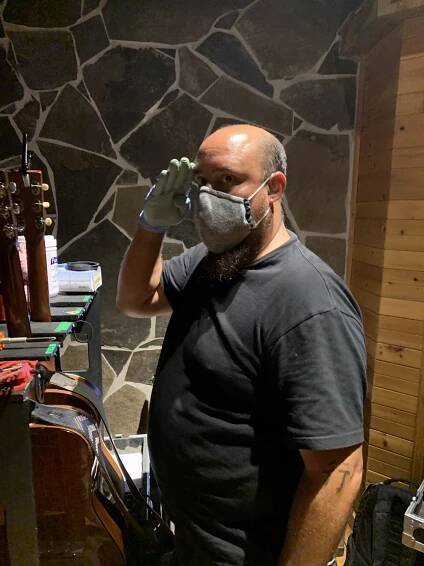 Metalworks Production Group Recording Tim Hicks for Virtual Concert • Metalworks Production Group