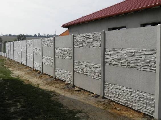 Betonové ploty Znojmo, Třebíč, Jemnice, Dačice, Náměšť nad Oslavou 