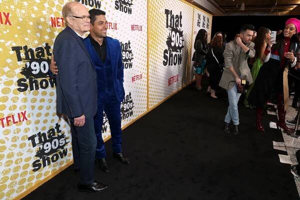 That 90's Show S1 premiere at Netflix Tudum Theater on January 12, 2023 in Los Angeles, California - Kurtwood Smith, Wilmer Valderrama - Zlatá devadesátá - Série 1 - Z akcí