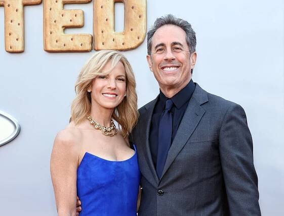 Jerry and Jessica Seinfeld in 2024