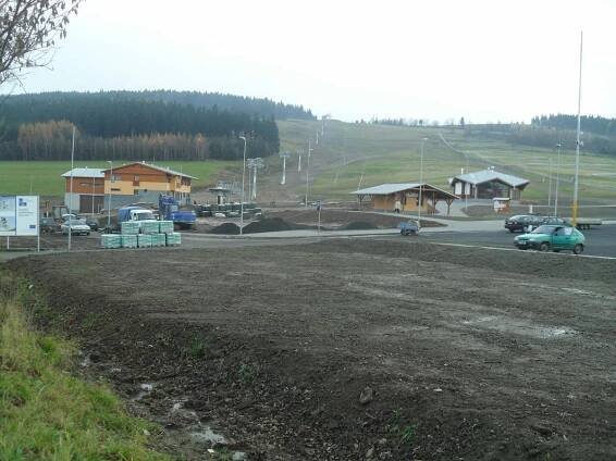 Obří sud - sjezdovky a sníh