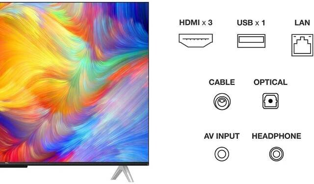 65" TCL 65P638