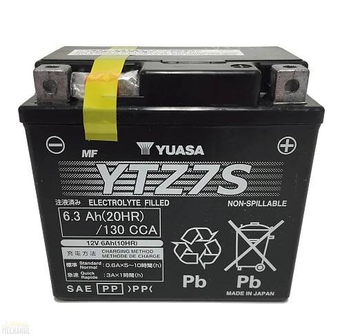 TOP motobaterie YUASA YTZ 7S 12V 6Ah