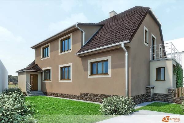 Vizualizace a realizace fasád - návrhy interiérů, interierstudio3D.cz