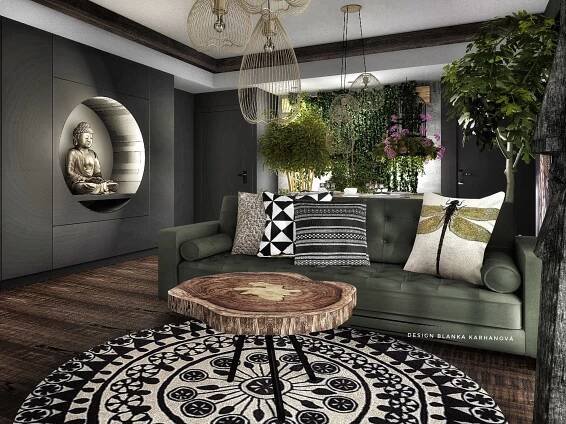 Kompletní interiéry - Blanka Karhanová interiérový designérBlanka Karhanová interiérový designér
