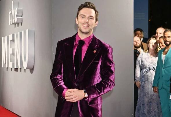 'The Menu' 's Nicholas Hoult Wouldn't Call Himself a Foodie: 'I'm a Trash Can, I Eat Anything'