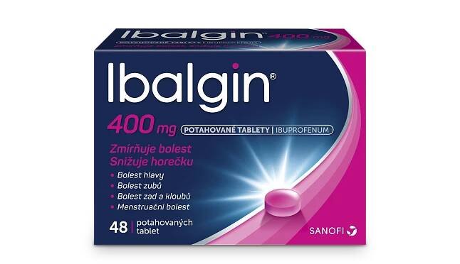 Fotografie Ibalgin 400mg 48 tablet