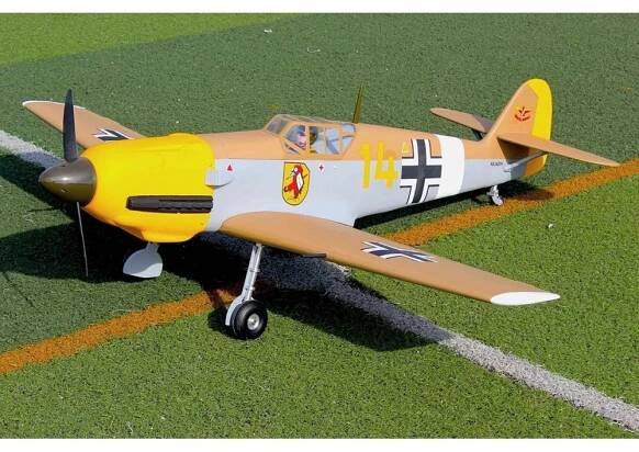 Messerschmitt Bf 109F 1,62m (Zatahovací podvozek)