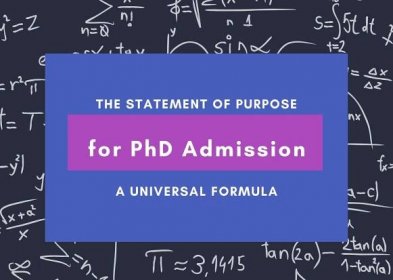 PhD Statement of Purpose for PhD