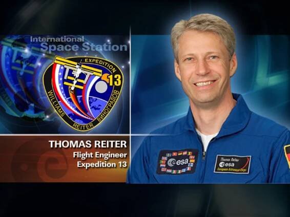 Thomas Reiter portrét