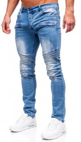 Blankytné pánské džíny regular fit Bolf MP0029BC