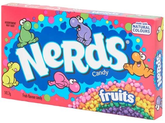 Cukrovinky Nerds Rainbow